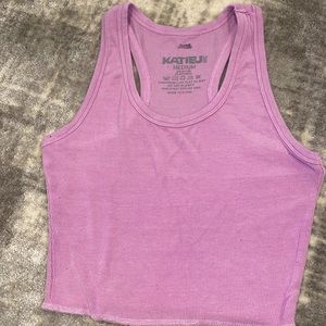 Katie J NYC ribbed tween tank